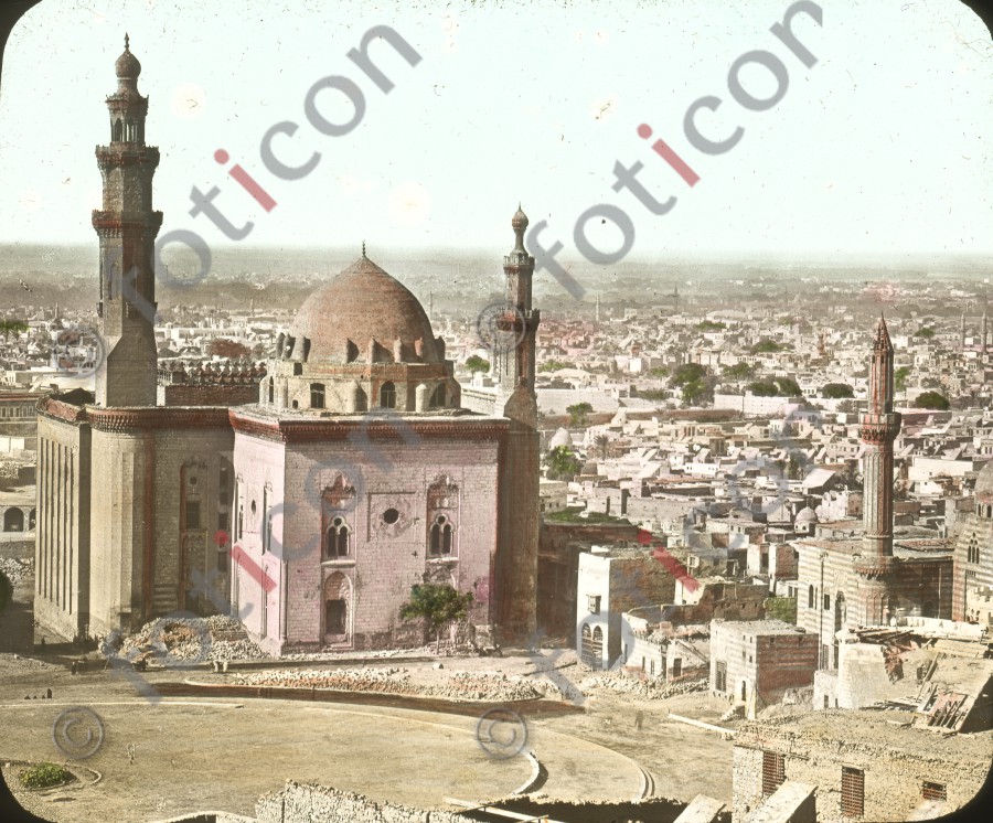 Blick auf Kairo | View of Cairo - Foto foticon-simon-008-014.jpg | foticon.de - Bilddatenbank für Motive aus Geschichte und Kultur